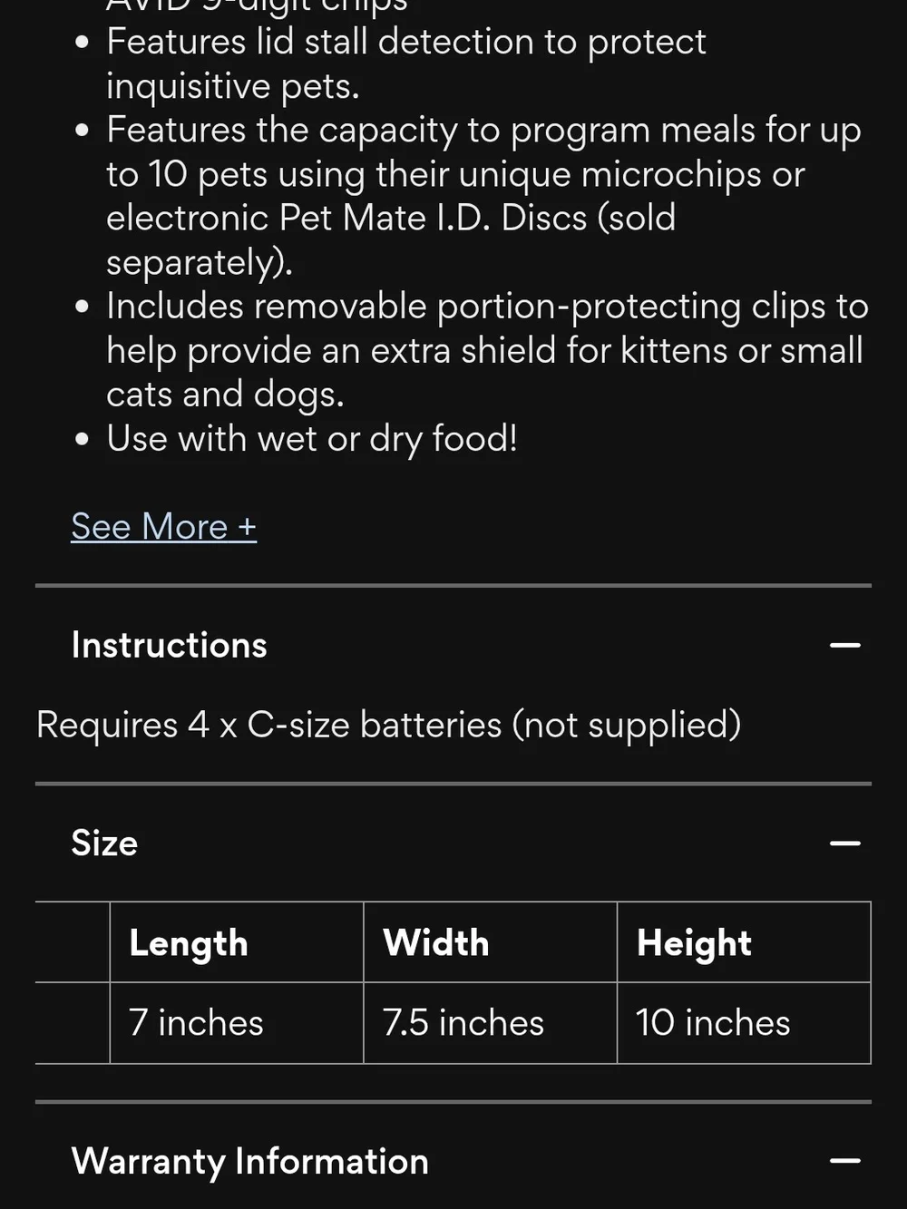 Closerpets Mibowl Microchip Cat And Small Dog Feeder